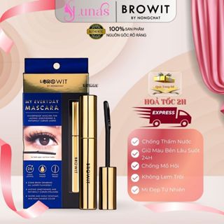 Mascara Browit Nongchat Thái Làm Dày Dài Mi Chuyên Dụng Cho Makeup