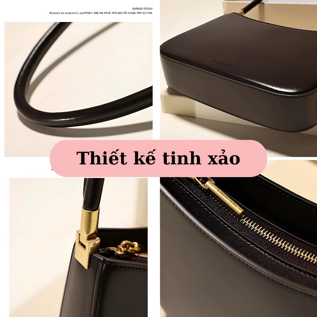 [HÀNG CHUẨN QC] Túi xách kẹp nách nữ đeo vai cầm tay sang chảnh trẻ trung đi tiệc cao cấp Full box GIZEN TX47 | BigBuy360 - bigbuy360.vn