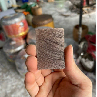 Da trâu thật để ví phong thuỷ (Bào mỏng sấy khô còn lông)