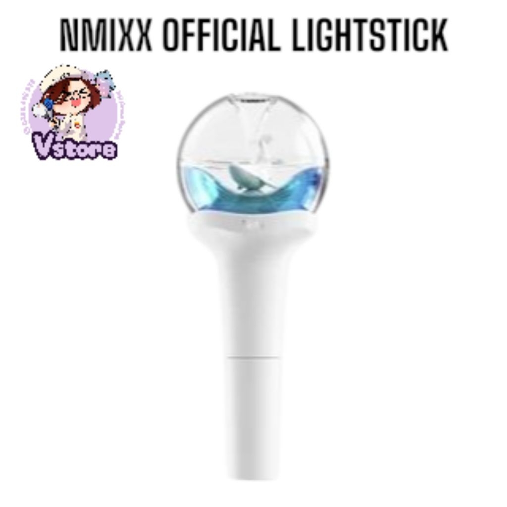 VStore [HÀNG CÓ SẴN] NMIXX OFFICIAL LIGHTSTICK KÈM POB JYP SHOP