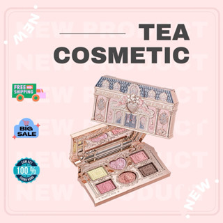 [SẴN HOẢ TỐC] BẢNG PHẤN MẮT TRANG ĐIỂM BÁNH GẤU SWEETIE BEAR FLOWER KNOWS