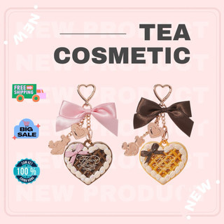   SẴN HOẢ TỐC  MÓC KHOÁ PHẤN PHỦ BÁNH GẤU BST SWEETIE BEAR FLOWER KNOWS 