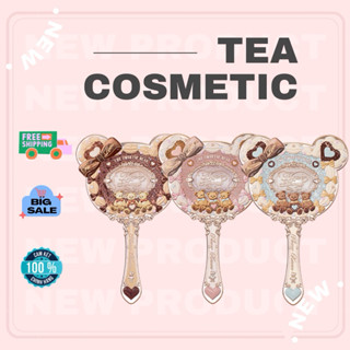 [SẴN HOẢ TỐC] GƯƠNG CẦM TAY TRANG ĐIỂM BÁNH GẤU SWEETIE BEAR FLOWER KNOWS