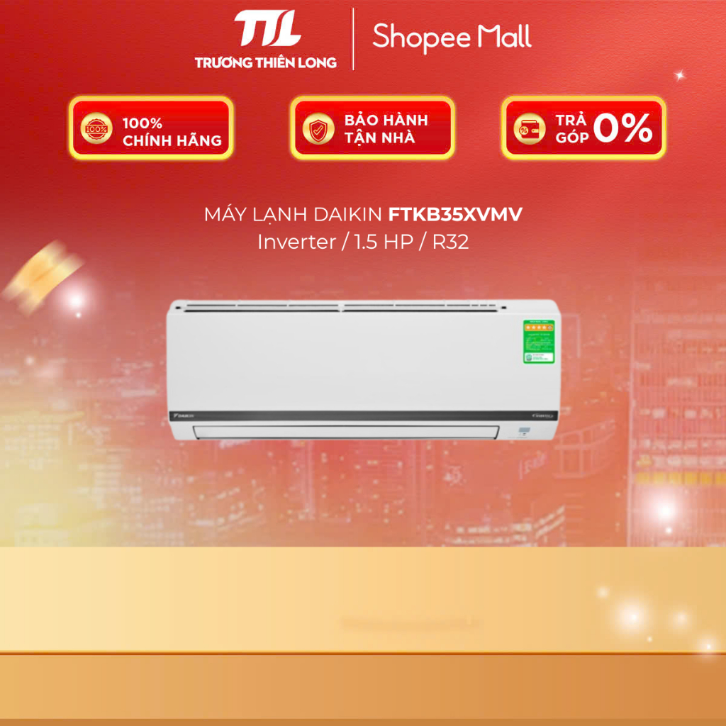 FTKB35XVMV / FTKB35YVMV - Máy lạnh Daikin FTKB35YVMV (1.5 HP )