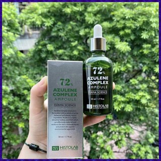 Tinh Chất Serum Histolab Azulene Complex Ampoule 72% - Giảm ngừa mun và Kiểm soát dầu nhờn 50ml