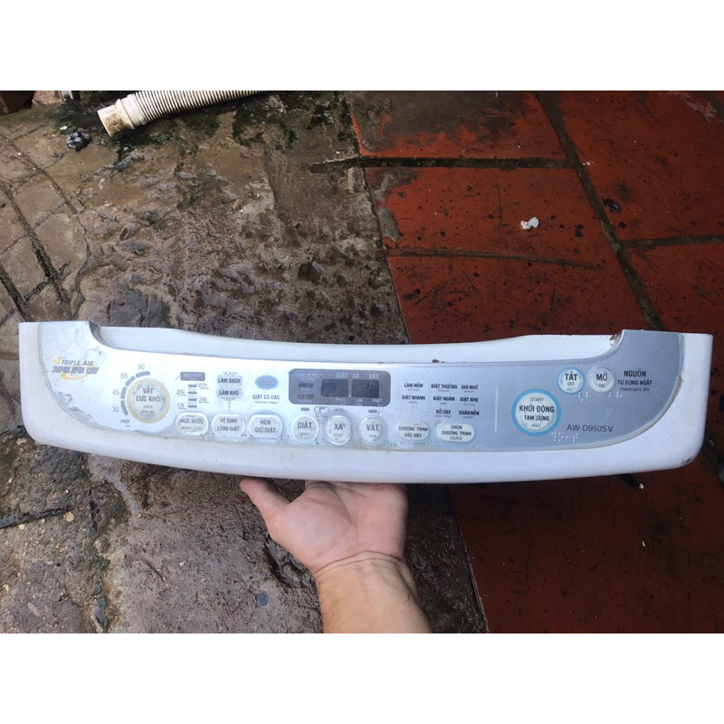 (BO HỎNG)Bo mạch zin máy giặt Toshiba AW-D950SV cũ hỏng