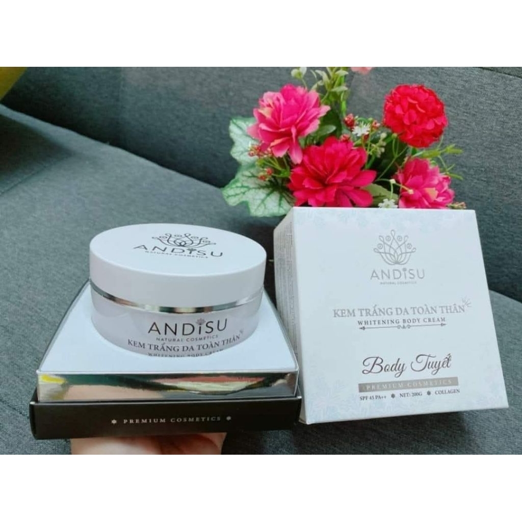 body Tuyết andisu chính hãng