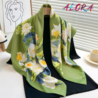 Khăn lụa vuông 90x90cm CAO CẤP Có Hộp - khăn turban trùm đầu - khăn 90x90 cm quàng cổ bandana turban mỏ quạ