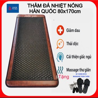  Thảm nhiệt nóng hàn quốc 80 x170 đá lục giác. Thảm đá nóng và massage tại nhà tốt cho sức khỏe 