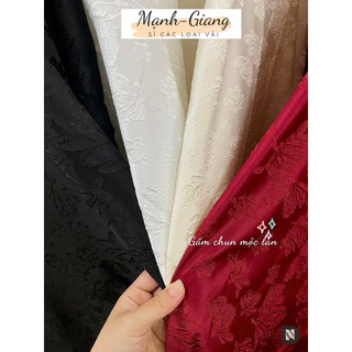  gấm tafta hoa mộc châu 