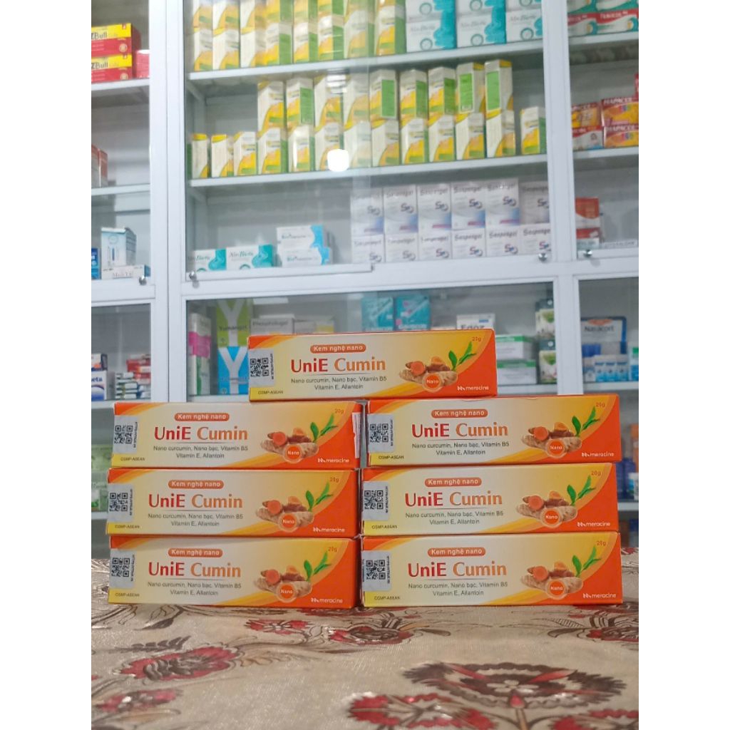 KEM NGHỆ NANO UNIE CUMIN TUBE 20GAM