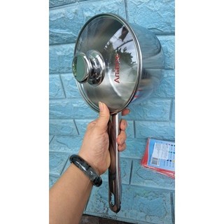 Quánh inox đáy từ 16cm quà từ Anlene