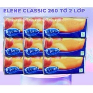 Khăn giấy lụa rút Elène 260 tờ x 2 lớp (hàng chuẩn công ty)