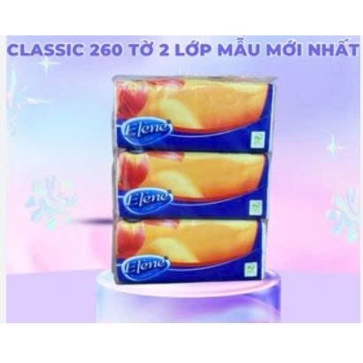 Khăn giấy lụa rút Elène 260 tờ x 2 lớp (hàng chuẩn công ty)