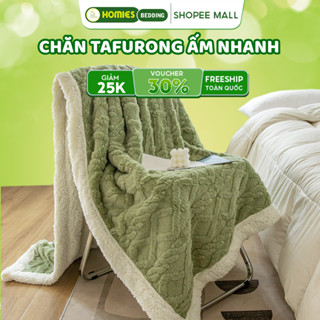 Chăn Lông Cừu TAFURONG HOMIES Bedding & Décor Nhập Khẩu Cao Cấp 2024 - 2 Lớp Siêu Ấm ( Size 2m x 2m3 Nhiều màu)