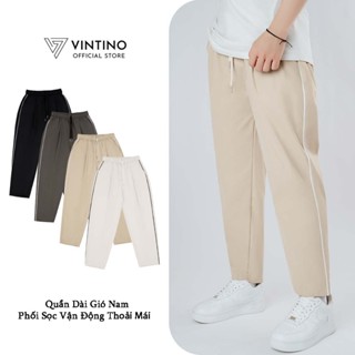  Quần Baggy Nam VINTINO Vải Gió Thể Thao Nam Nữ Ống Suông Co Giãn Nhẹ QDG02 