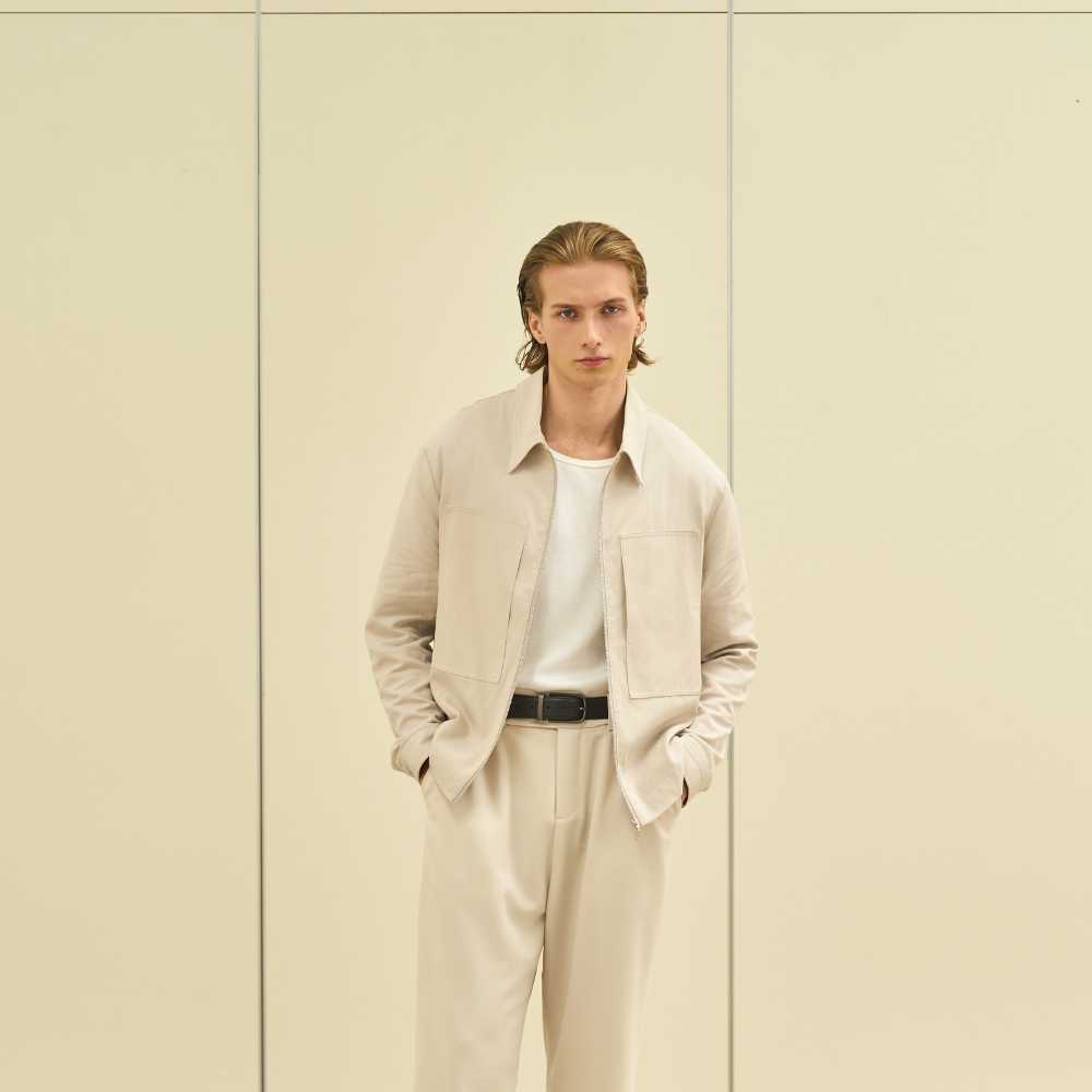 Áo sơ mi khoác chất liệu sợi tổng hợp phom dáng rộng Highway (Menswear) Dagmer | BigBuy360 - bigbuy360.vn