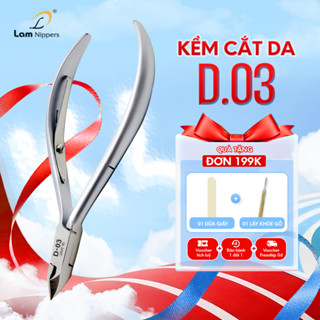 [Chất Lượng] Kềm Cắt Da D.03, Đầu Vuông, Kềm Thép Không Gỉ Inox, Bấm Cán Thép - Lam Nippers, Kềm Lâm