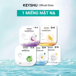  1 Miếng Mặt Nạ KEYSHU 10 Miếng 30ML Dưỡng Ẩm Làm Sáng Da Hỗ Trợ Ngăn Ngừa Lão Hóa 