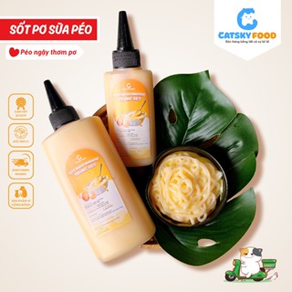 Bơ Sữa CATSKY FOOD Không Mặn Không Bột Không Tách Dầu ăn kèm bánh tráng phơi sương đồ ăn vặt tiện lợi