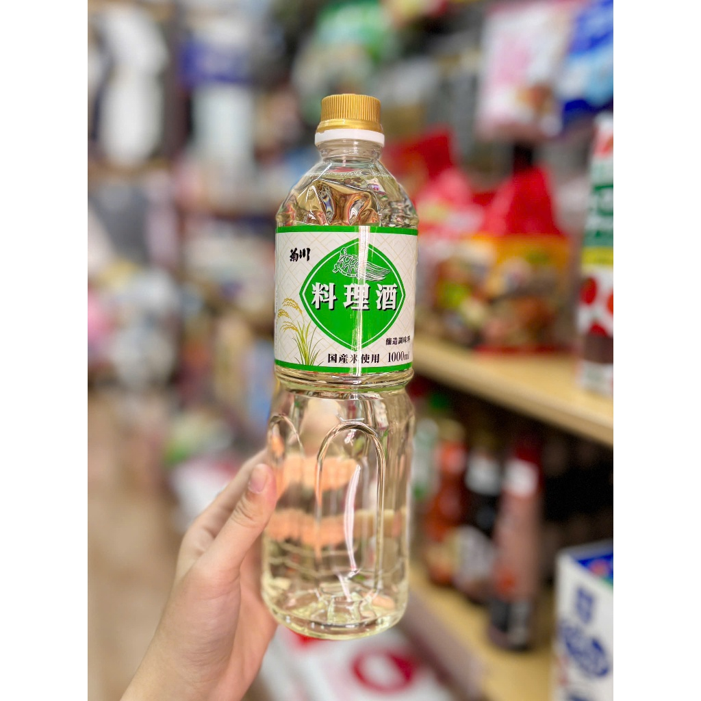 Rượu Sake Nấu Ăn Kikugawa 1 Lít Nhật Bản