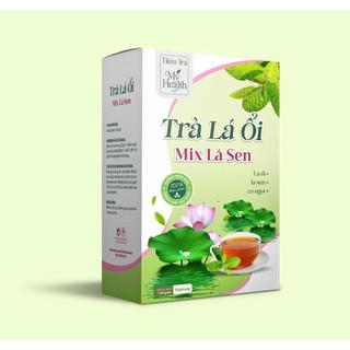  Trà Lá Ổi mix Lá Sen  Combo 2 Tặng 1  = 3 Hộp 135 Túi Lọc - trà búp ổi cỏ ngọt lá nếp Tea Nước Trà Chè Tea 