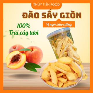 [TRỢ GIÁ SP MỚI] Đào Vàng sấy Thăng Hoa oganic