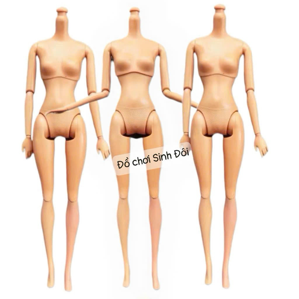 Thân búp bê 12 khớp - phụ kiện búp bê 30cm - phụ kiện thay thế