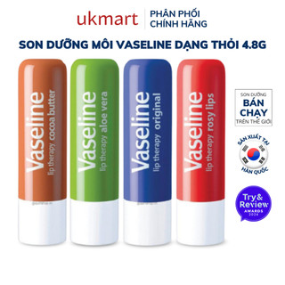  Son Dưỡng Môi Mềm Mại Vaseline Lip Therapy Dạng Thỏi 4.8g 