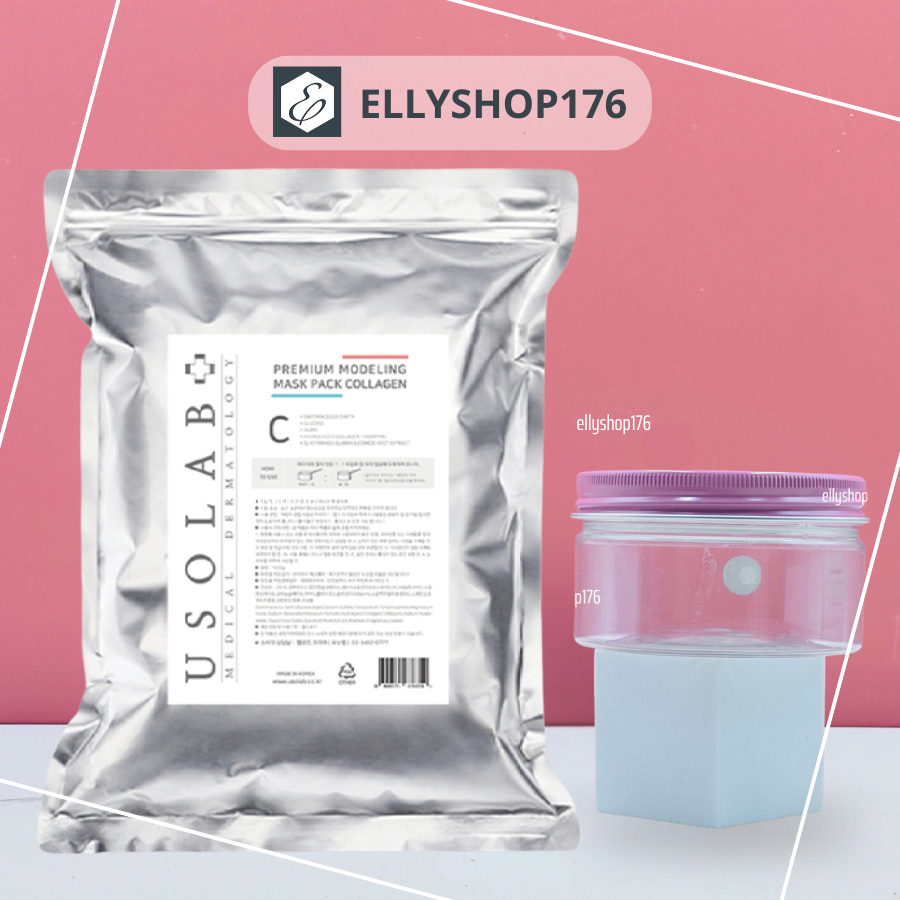 Mặt nạ bột dẻo Usolab Premium modeling mask pack collagen - Ellyshop176