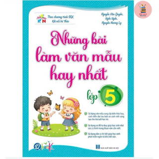 Sách - Những Bài Làm Văn Mẫu Hay Nhất Lớp 5 - Kết nối tri thức với cuộc sống (1 cuốn)