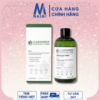  TONER CARYOPHY PORTULACA – NƯỚC CÂN BẰNG KHÔNG CỒN DỊU NHẸ CHO DA 