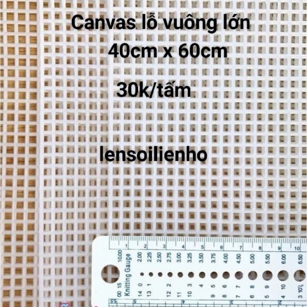 Canvas nhựa nẹp túi xách