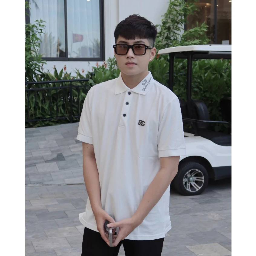 Áo Polo Nam Nữ Đôn Chề Cao Cấp Thêu Logo Ngực và Chữ Ký Cổ Áo Đẹp Sang Trọng Form Chuẩn Giữ Form Thoải Mái OTO STUDIO | BigBuy360 - bigbuy360.vn