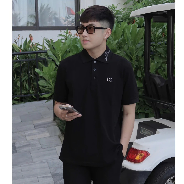 Áo Polo Nam Nữ Đôn Chề Cao Cấp Thêu Logo Ngực và Chữ Ký Cổ Áo Đẹp Sang Trọng Form Chuẩn Giữ Form Thoải Mái OTO STUDIO | BigBuy360 - bigbuy360.vn