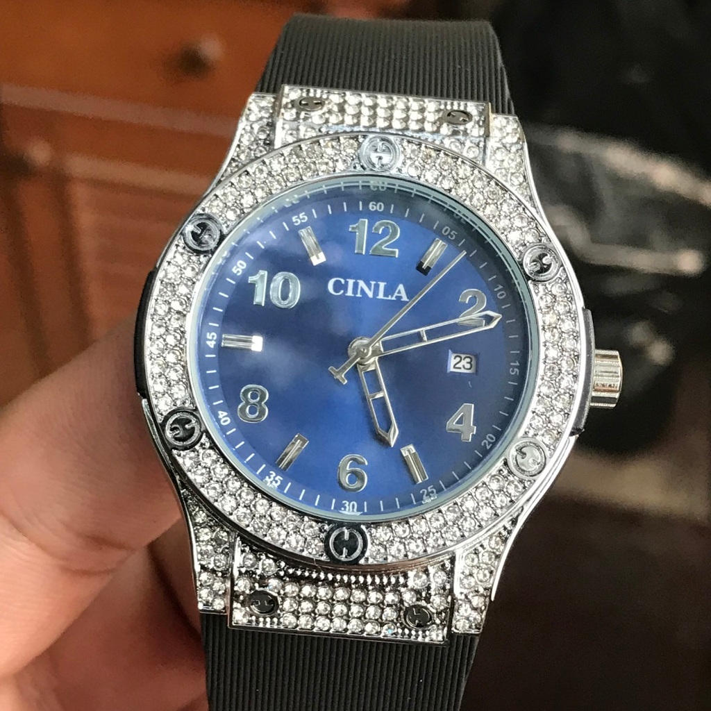 Đồng Hồ Nam HBL Hiệu Cinla Đường Kính 39mm Phong Cách Classic Fusion 480