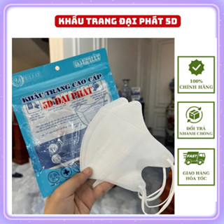  Combo 500 Khẩu trang Đại Phát 5D Chống Bụi Kháng khuẩn Kháng Nước 