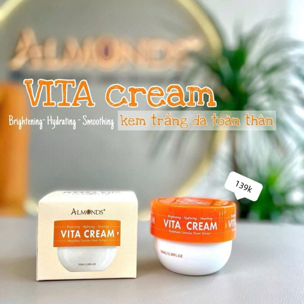 ALMONDS® KEM BODY VITAMIN C 💯Chính Hãng