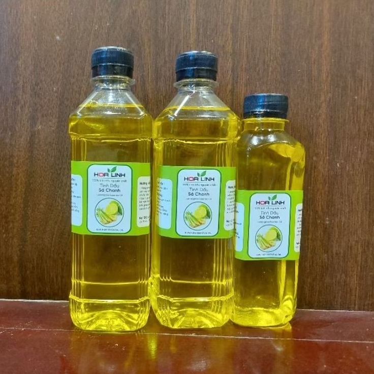 [Tặng vỏ treo xe] Tinh dầu Sả chanh nguyên chất chiết xuất tự nhiên, đuổi muỗi, làm thơm phòng hiệu quả