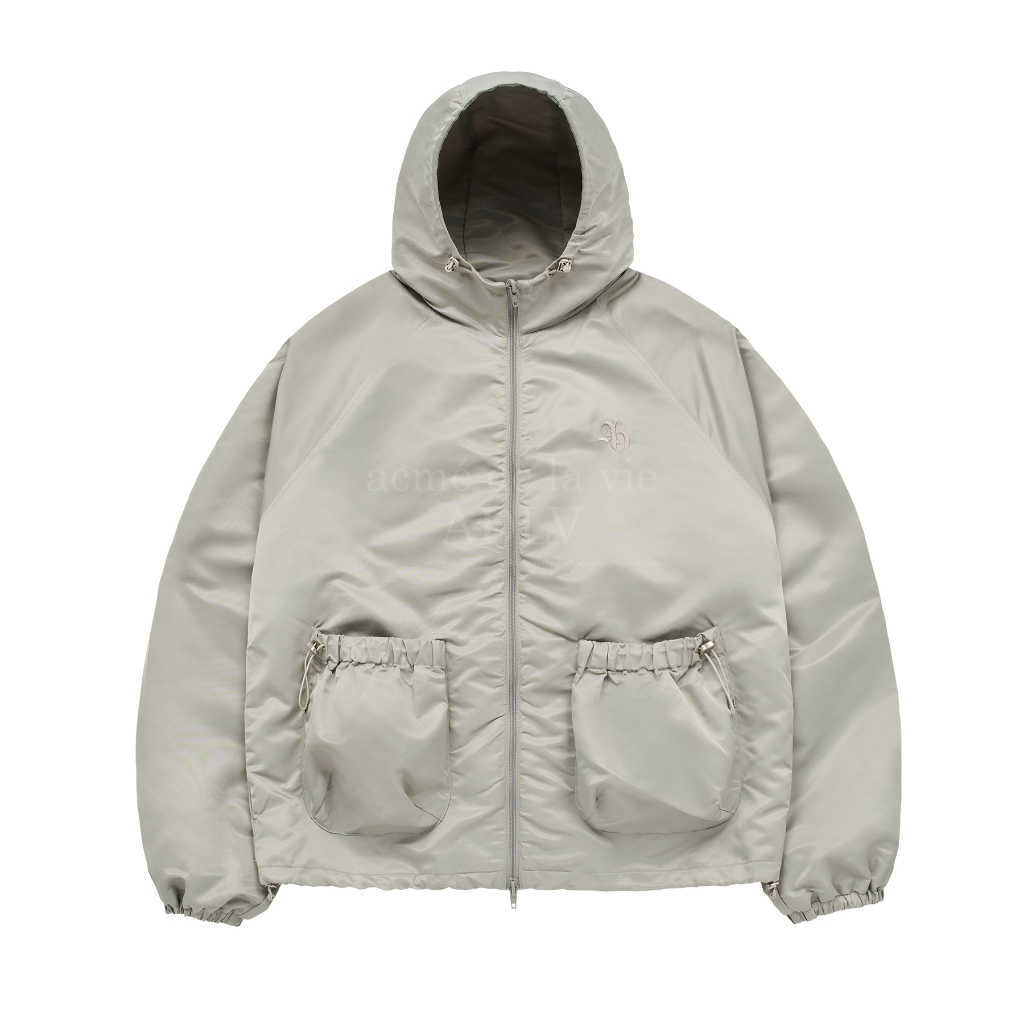 ADLV Symbol Puckering Windbreaker Jacket
