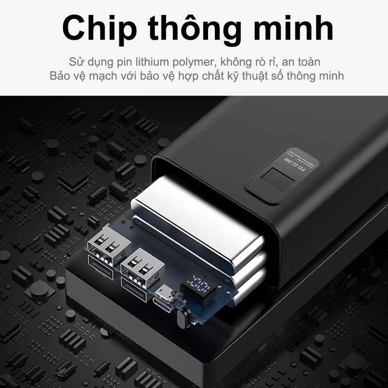 K7 sạc dự phòng Dosen Pro PD22.5w Sạc nhanh pin dự phòng màn hình led tích hợp tích hợp (10000mAh-50000mAh) | BigBuy360 - bigbuy360.vn