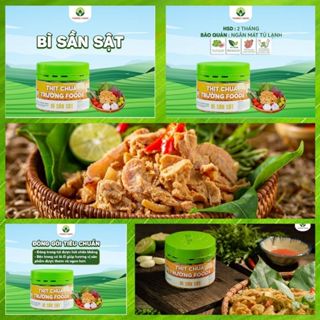 Thịt chua Trường Foods - bì sần sật ( kèm lá sung ) ship hỏa tốc 2h Hà Nội - đồ ăn vặt giá rẻ
