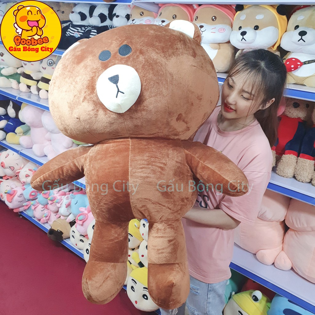 [Ảnh thật chiều cao thực 78cm] Gấu Bông Brown