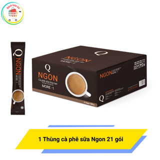  Thùng cà phê sữa Trần Quang Ngon 21 gói  thùng 