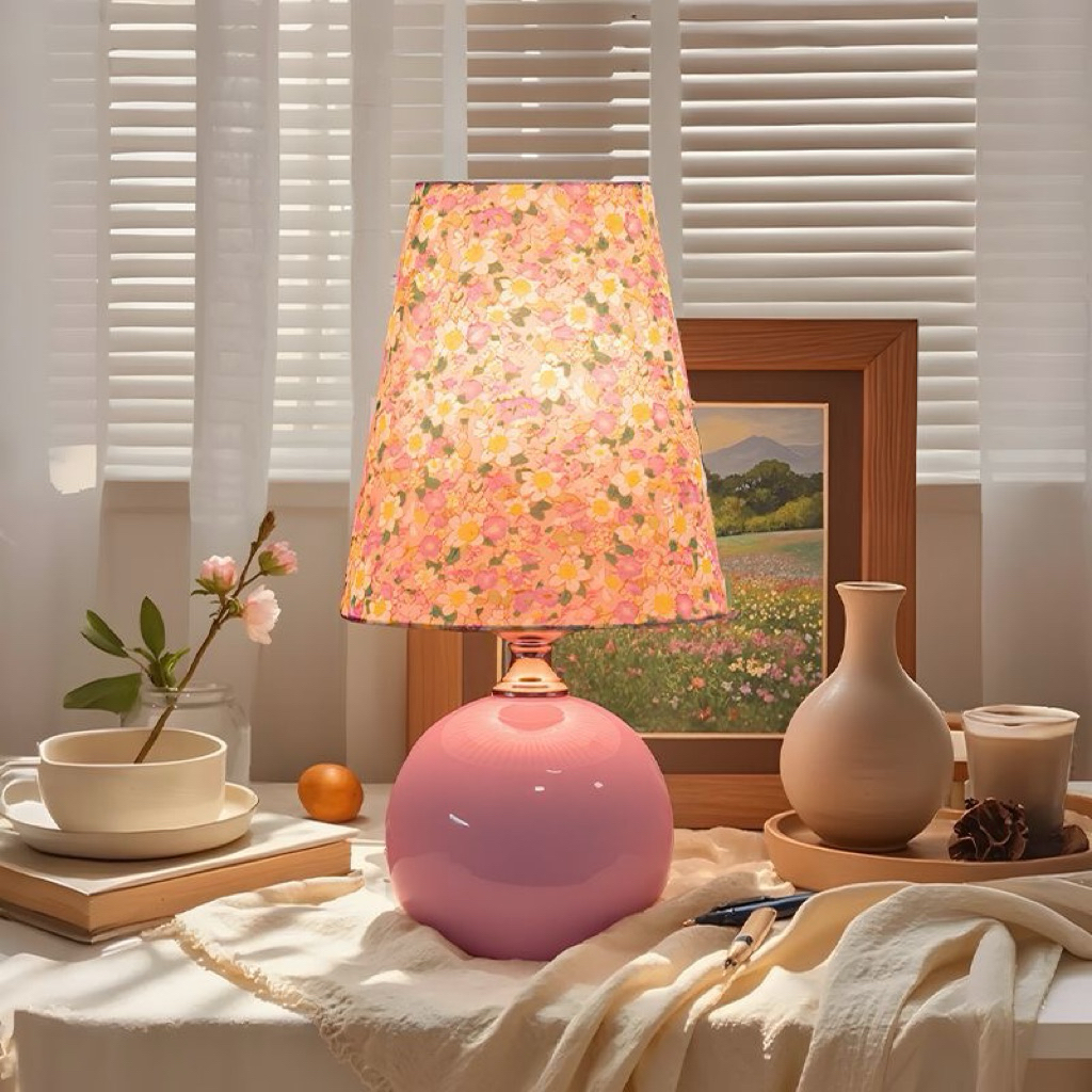 𝐂𝐌𝐀𝐑𝐓.𝐆𝐢𝐚 𝐝𝐮̣𝐧𝐠 Đèn Ngủ Để Bàn Thân Tròn Lồng Xếp Ly Phong Cách Bắc Âu CM12 [CMART GIA DỤNG TIỆN ÍCH] | BigBuy360 - bigbuy360.vn