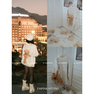 EMPINKCLOTHING/ ÁO DEMAZ.O kèm tặng gấu koi o