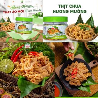 Thịt chua Trường Foods - Hương mường ( kèm lá sung ) ship hỏa tốc 2h Hà Nội - đồ ăn vặt giá rẻ