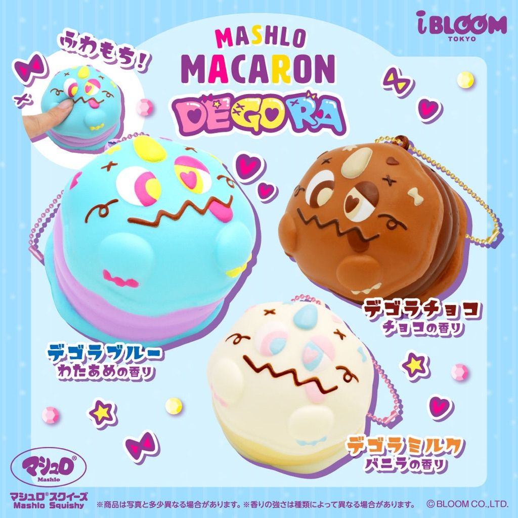 Squishy Macaron Degora Ibloom