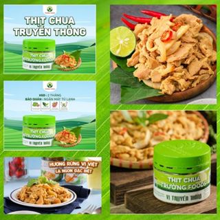 Thịt chua Trường Foods - vị truyền thống ( kèm lá sung ) ship hỏa tốc 2h Hà Nội - đồ ăn vặt giá rẻ