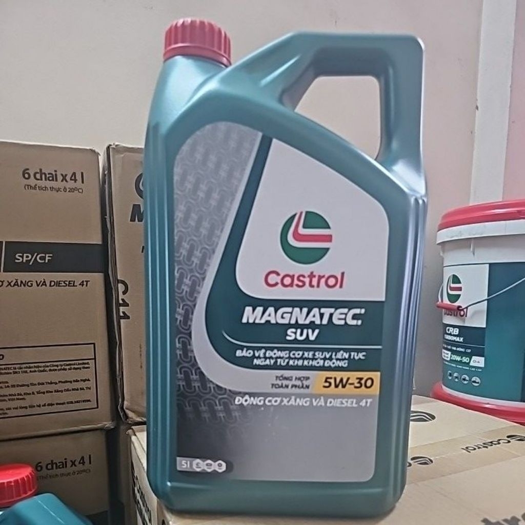 Dầu nhờn Castrol 5w30 SUV hàng chính hãng công ty